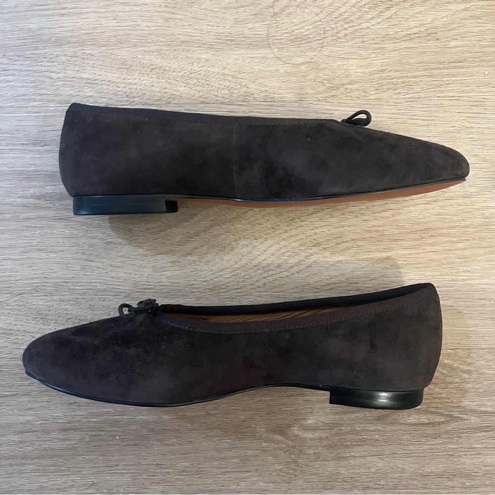 [NWOT] Madewell The April Ballet Flat in Dark Carob Size 7 - Picture 6 of 10